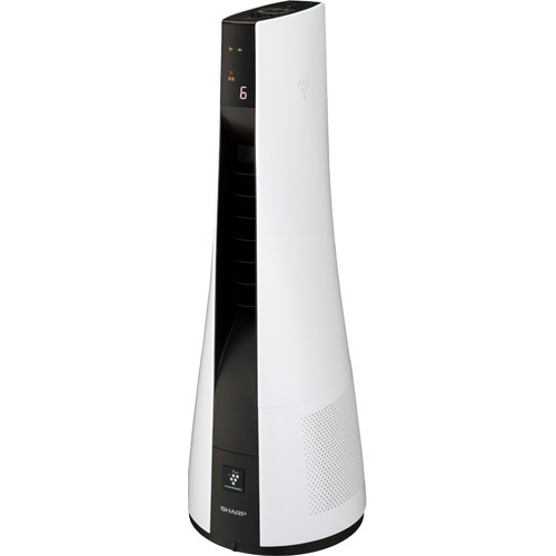 空気清浄機・イオン発生器 SHARP PF-ETC1-W Amazon | シャープ プラズマクラスター搭載 スリムイオンファン