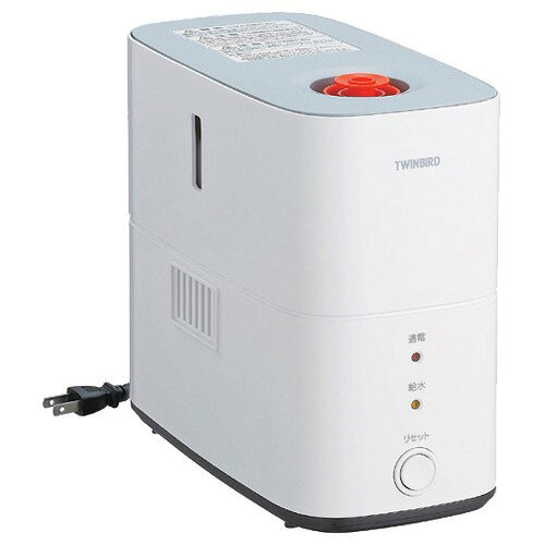 ツインバード アロマトレイ付パーソナル加湿器 ホワイト SK-4975W(1台)