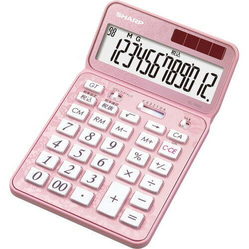 楽天市場】シャープ SHARP 電卓 EL-VN82-PX | 価格比較 - 商品価格ナビ