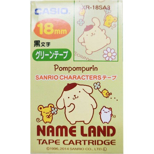 カシオ ネームランド サンリオテープセットA ポムポムプリン キティ