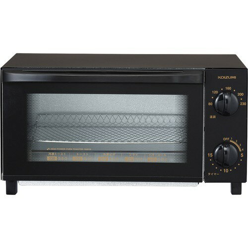 楽天市場】小泉成器 KOIZUMI オーブントースター KOS-1236/K