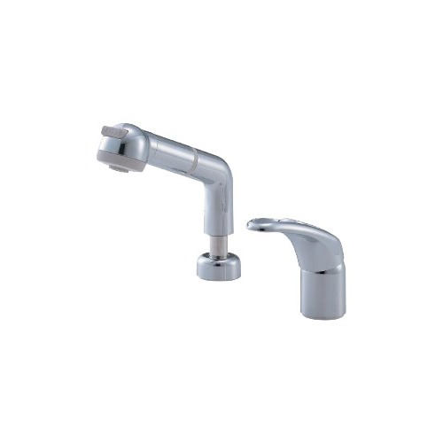 三栄水栓　シングルスプレー混合栓 洗髪用　K37110EJV-C-13 SANEI シングルスプレー混合栓(洗髪用) K37110EJV-C-13 (水栓