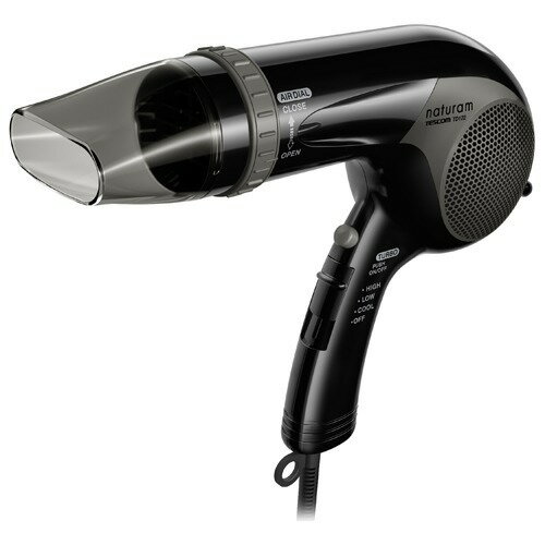 楽天市場】テスコム電機 ナチュラム ヘアードライヤー ブラック TD122