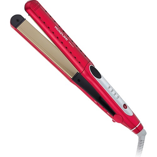 楽天市場】小泉成器 コイズミ ストレートアイロン レッド KHS-8101／R