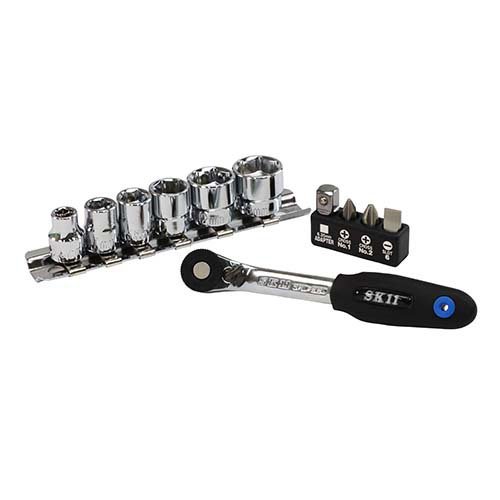 SK11 ビット差替式 スリムラチェットドライバーセット SRD-226(1セット)