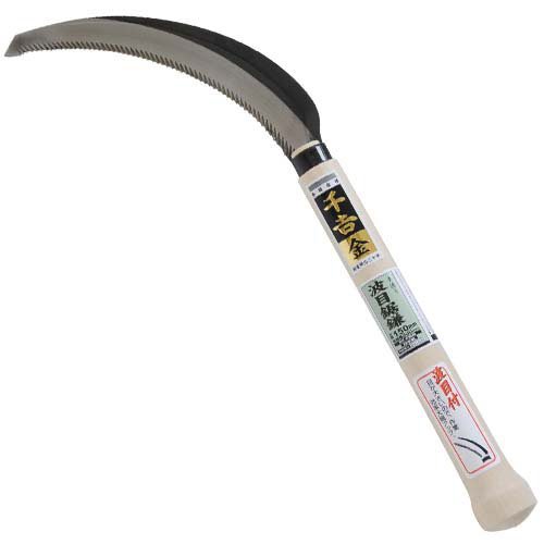 千吉 金 波目鋸鎌 150ｍｍ(1本)