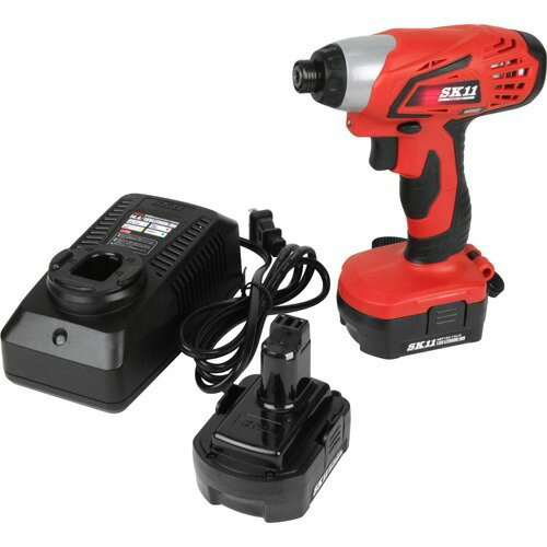 【中古】SK11　14.4V充電インパクトドライバ　型番:SID-144V-RLP 【フライズ佐賀店】 SID-144V-13LIS 充電インパクトドライバー14.4V 1台 SK11 【通販