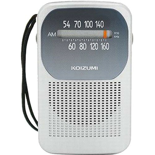 楽天市場】小泉成器 KOIZUMI コイズミ AMラジオ SAD-7225/S | 価格比較