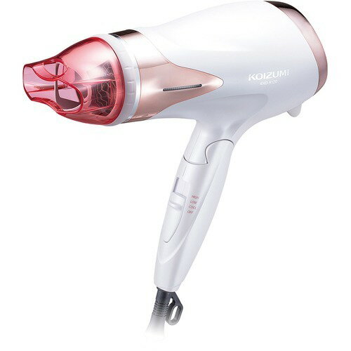 楽天市場】小泉成器 コイズミ マイナスイオンヘアドライヤー ブラック