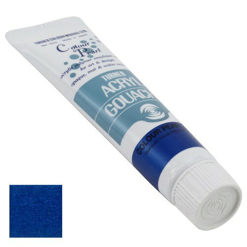 ターナー アクリルガッシュ カラーパール 419B カラーパールインディゴ AG020419(20ml)