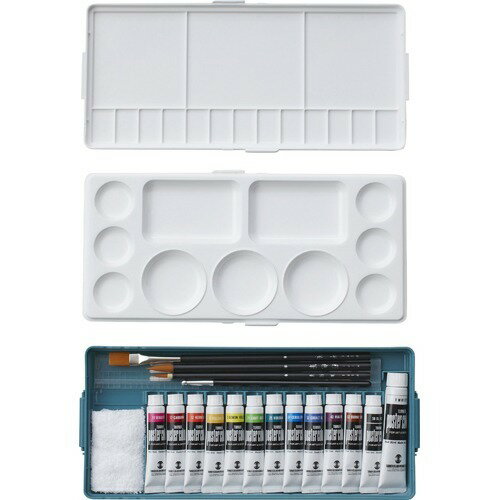 ターナー ポスターカラー 14色Mプライムセット 14B PC14MPB4(1セット)