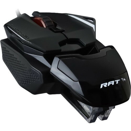 MAD CATZ R.A.T1+ 有線ゲーミングマウス黒 MR01MCINBL000-0J(1台)