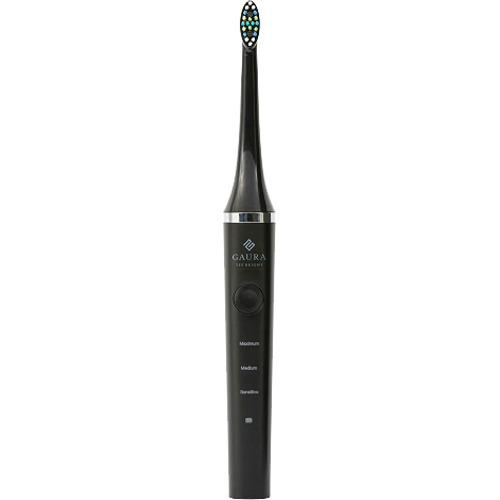 ガウラ TEE BRIGHT LED付きホワイトニング電動歯ブラシ ブラック G-TBB-001(1台)