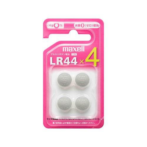 maxell アルカリボタン電池 LR44 4BS C
