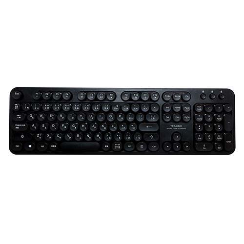 HKW タイプライター風メカニカルキーボード 青軸 104キー USB有線 日本 Amazon.co.jp: HKW タイプライター風メカニカルキーボード 青軸