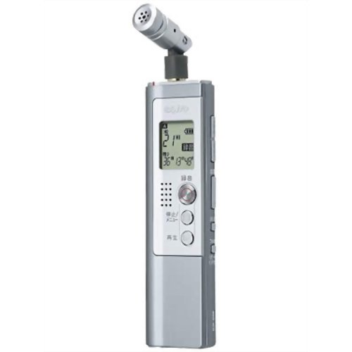 SANYO ICR-RS110MF サンヨーラジオ付きICレコーダー Amazon | SANYO ラジオ付きICレコーダー(シルバー) ICR-RS110M(S