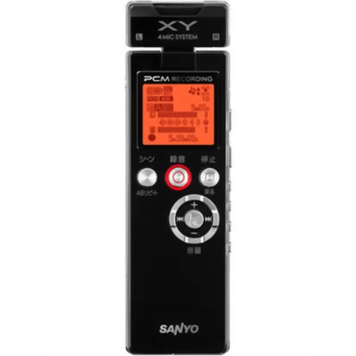 楽天市場】三洋電機 SANYO ラジオ付きICレコーダー ICR-RS110MF