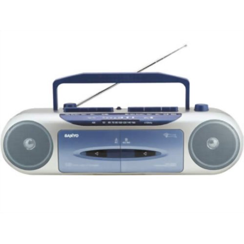楽天市場】三洋電機 SANYO ラジオカセットレコーダー ブラック MR-62(K
