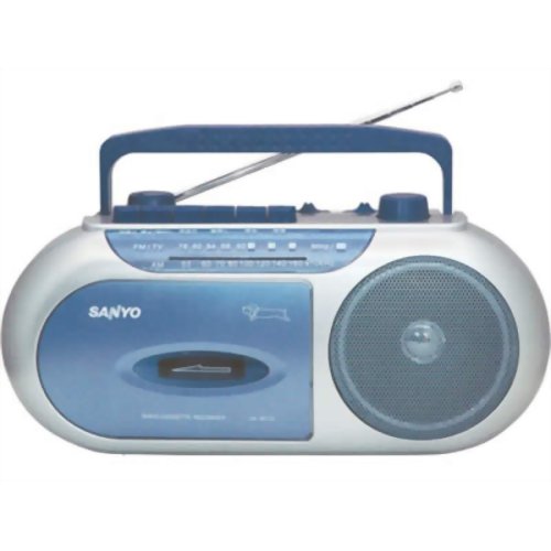 楽天市場】三洋電機 SANYO ラジオカセットレコーダー ブラック MR-62(K