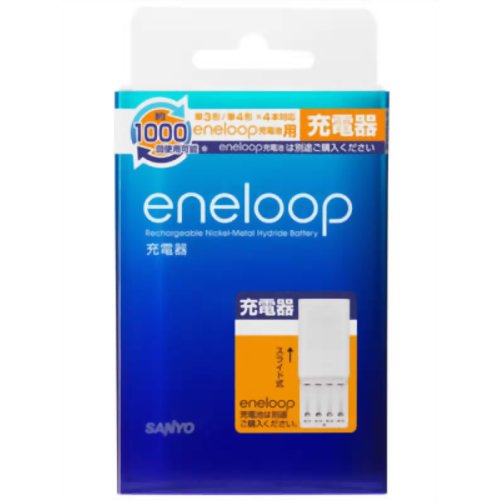 楽天市場】三洋電機 SANYO eneloop(エネループ) 充電器 (単3形・単4形