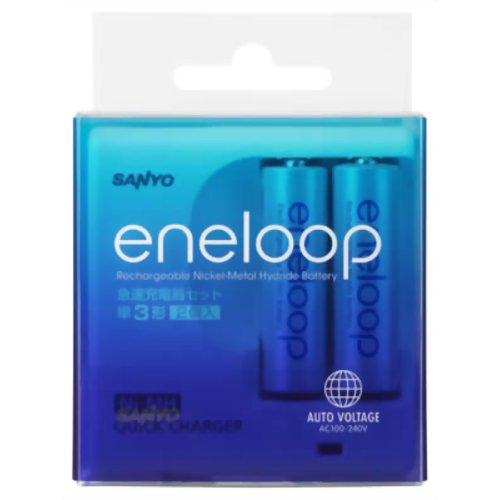 楽天市場】三洋電機 SANYO eneloop(エネループ) 充電器 (単3形・単4形