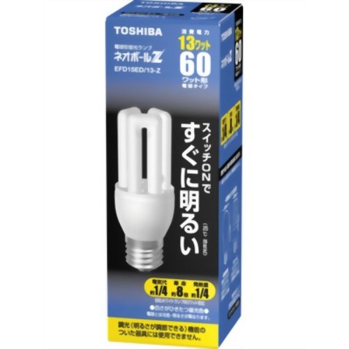 楽天市場】東芝ライテック TOSHIBA ネオボールZ 電球形蛍光ランプ 60