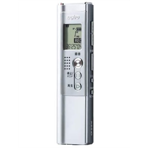 楽天市場】三洋電機 SANYO ICレコーダー ICR-PS502RM(W) | 価格