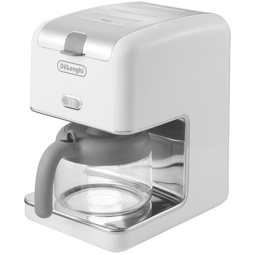 楽天市場】DeLonghi kMix ドリップコーヒーメーカー ホワイト 6杯用