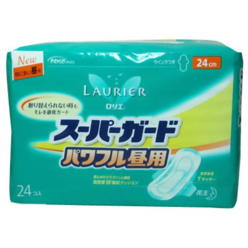 楽天市場】花王 ロリエ 肌きれいガード 超吸収パワフル昼用 22コ入