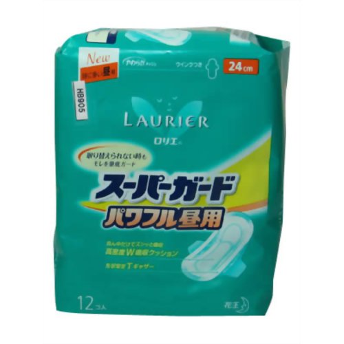楽天市場】花王 ロリエ 肌きれいガード 超吸収パワフル昼用 22コ入