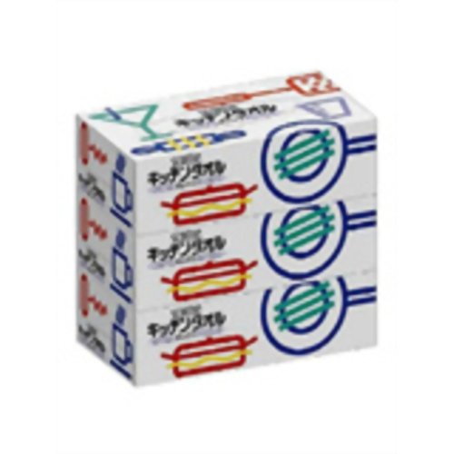 スコッティ キッチンタオル ボックス 75組*3箱