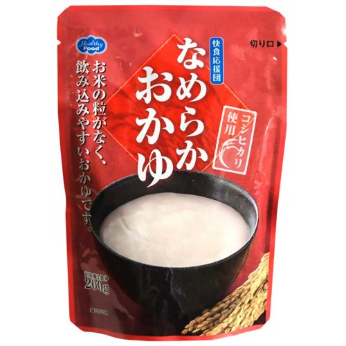 楽天市場】ヘルシーフード 快食応援団 なめらかおかゆ 200g | 価格比較