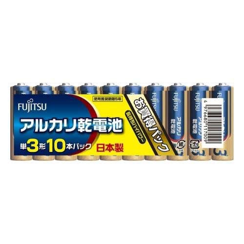 FDK 富士通 アルカリ乾電池 単3 LR6D(10本入り)