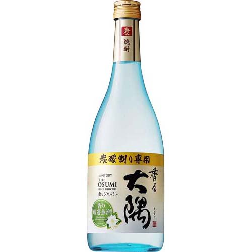 炭酸割り専用麦焼酎 香る大隅 麦とジャスミン(720ml)