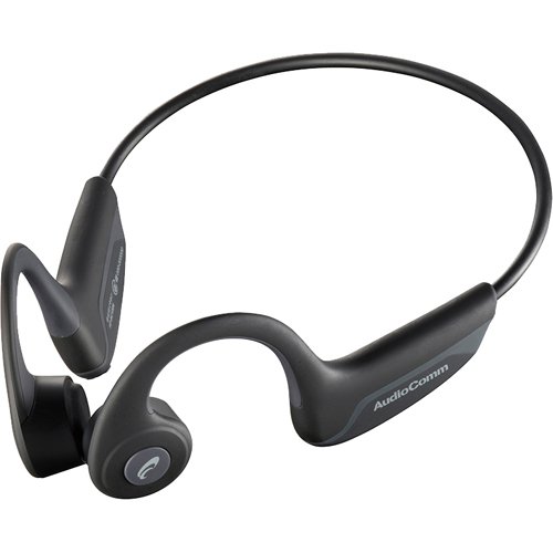多摩電子工業 骨伝導Bluetoothヘッドセット Black TBS55K : NEXT