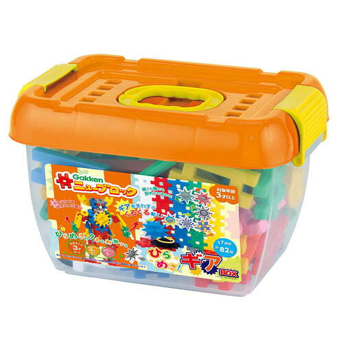 楽天市場】学研ステイフル Gakkenニューブロック ひらめき！ギアBOX(1