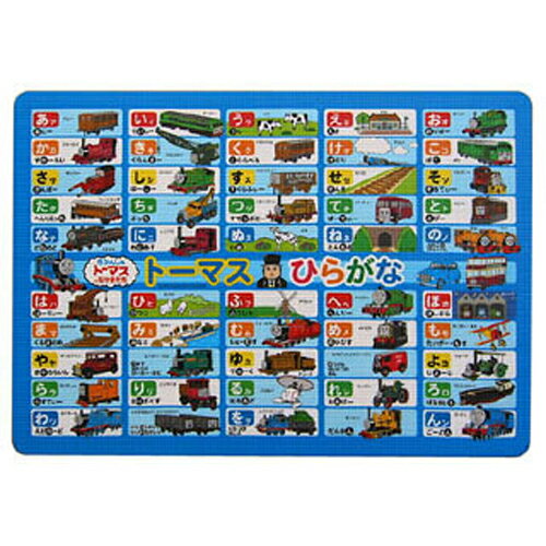 楽天市場】ワコー 風呂マット きかんしゃトーマス ひらがな 85×60cm