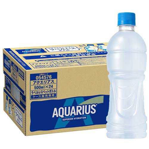 楽天市場】日本コカ・コーラ アクエリアス 500ml PETx24本