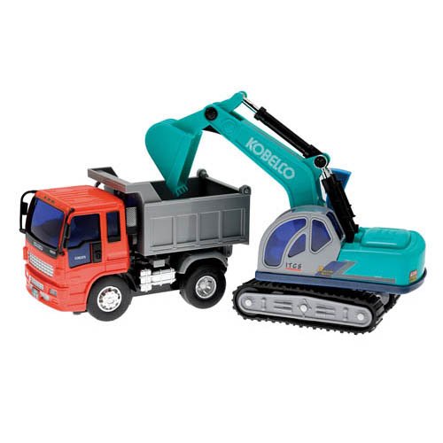 値下げ！エムテック　JAFレッカー車　新品 エムテックミニカーレトロJOMOタンクローリー JAFレッカー車2台