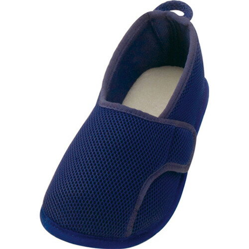 あゆみシューズ 施設・院内用 早快マジック レギュラー 紺 2502 M