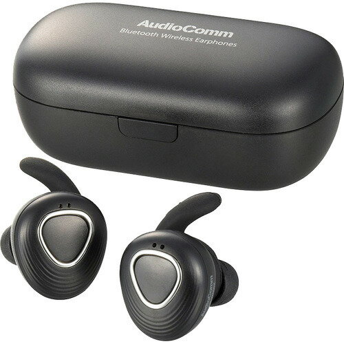 楽天市場】オーム電機 AudioComm ANC 完全ワイヤレスイヤホン ブラック