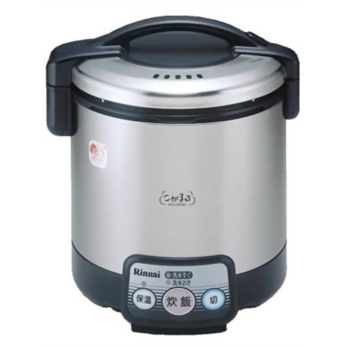 リンナイ ガス炊飯器(都市ガス13A用) 5.5合 こがまる RR-055VL-13A ブラック