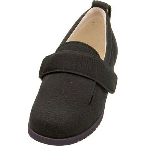 あゆみシューズ ダブルマジックII 11E 両足 黒 7029 M