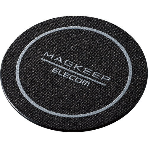 MagSafe iPhone12／mini／Pro／Pro Max 対応 マグネットステッカー AMS-DSSTFBK(1枚)