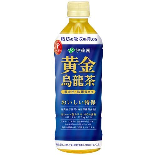 伊藤園 黄金烏龍茶 特定保健用食品(500ml×24本入)