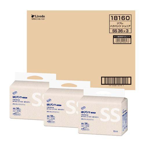 楽天市場】リブドゥコーポレーション リフレ はくパンツ ジュニア SS