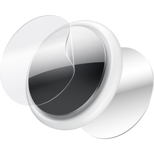 エレコム AirTag用 フィルム 耐衝撃 傷リペア 両面 光沢 2セット AT-FLAPKRG(1個)