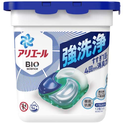 アリエール 洗濯洗剤 ジェルボール4D 本体(12個入)