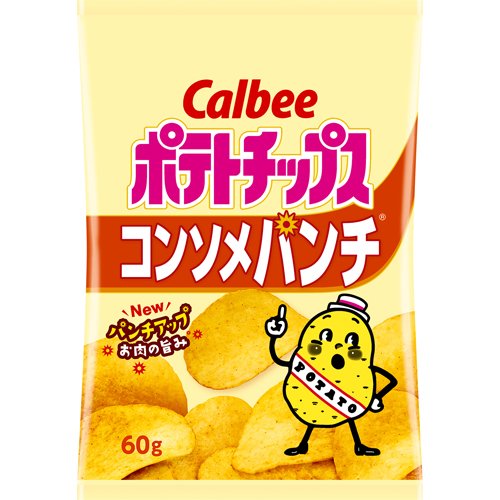 カルビー　ポテトチップススーパービッグ　6袋　うすしお　コンソメパンチまとめ売り Amazon.co.jp: カルビー Calbee ポテトチップス ビッグ コンソメ