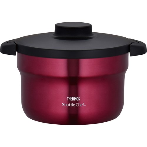 サーモス 真空保温調理器シャトルシェフ 2.8L レッド KBJ-3001 R(1個)